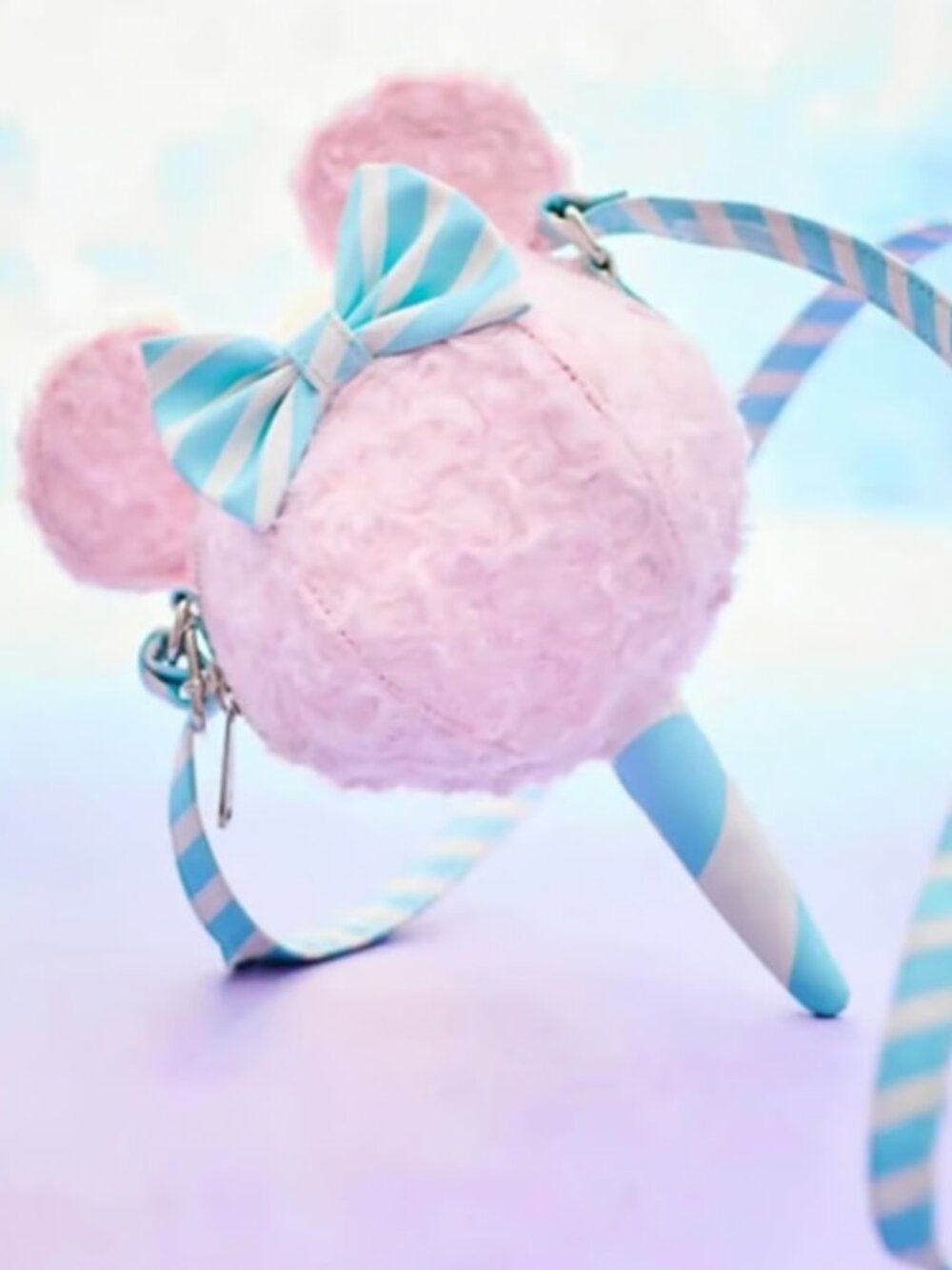 Loungefly Disney Minnie Mouse Cotton Candy Crossbody — Rare Exclusive
